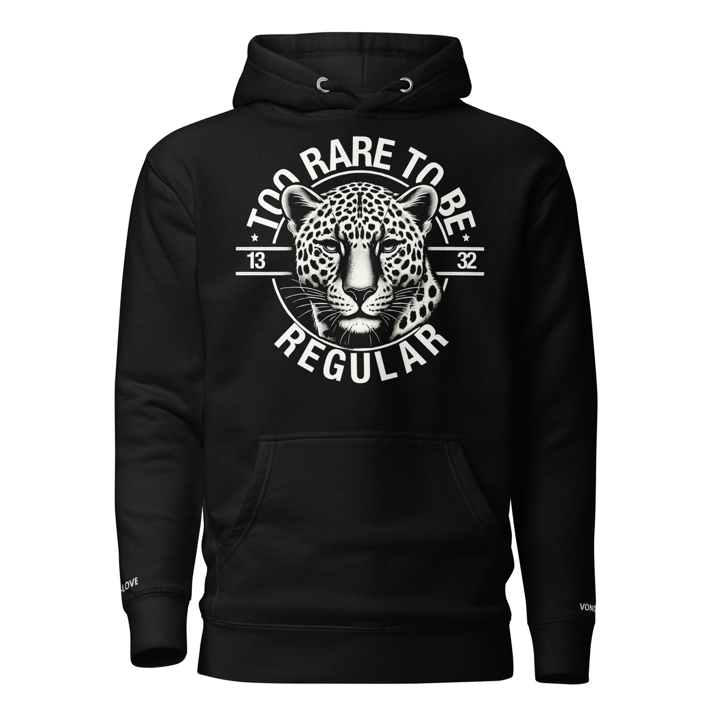 Too Rare to Be Regular Unisex Hoodie - Vonduizm Collection