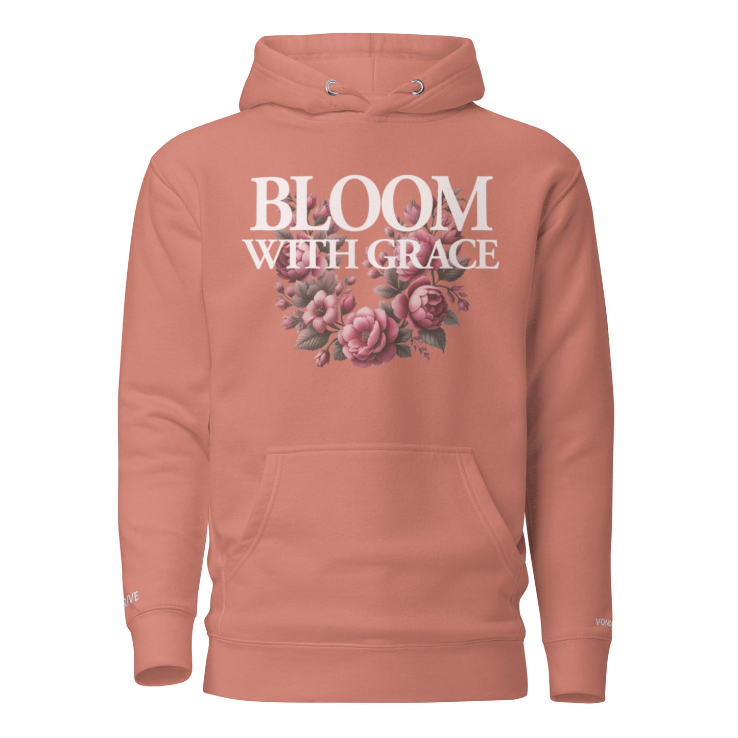 Vonduizm "Bloom with Grace" Unisex Hoodie - Embrace Growth & Resilience